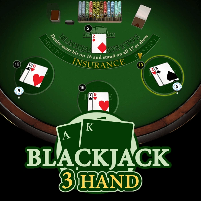 Blackjack 3 Hand Image