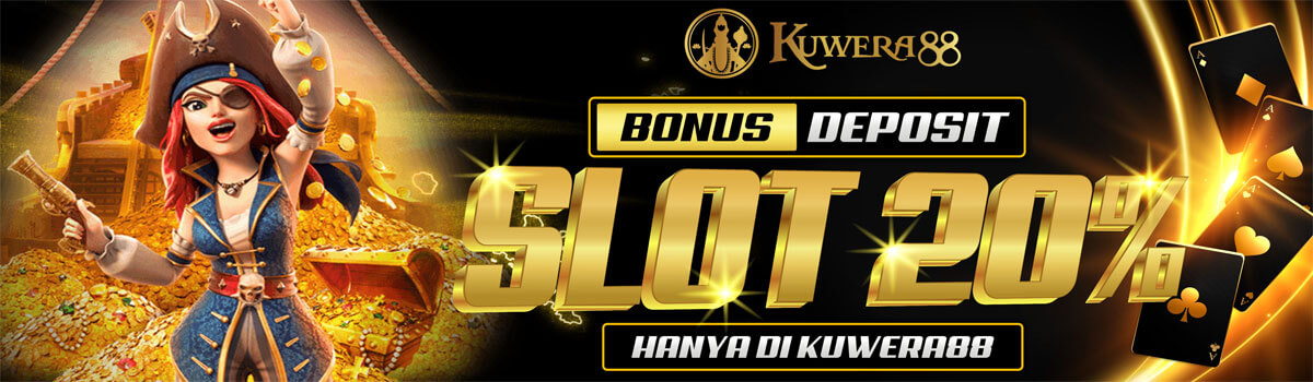 BONUS DEPOSIT HARIAN SLOT 20% Banner